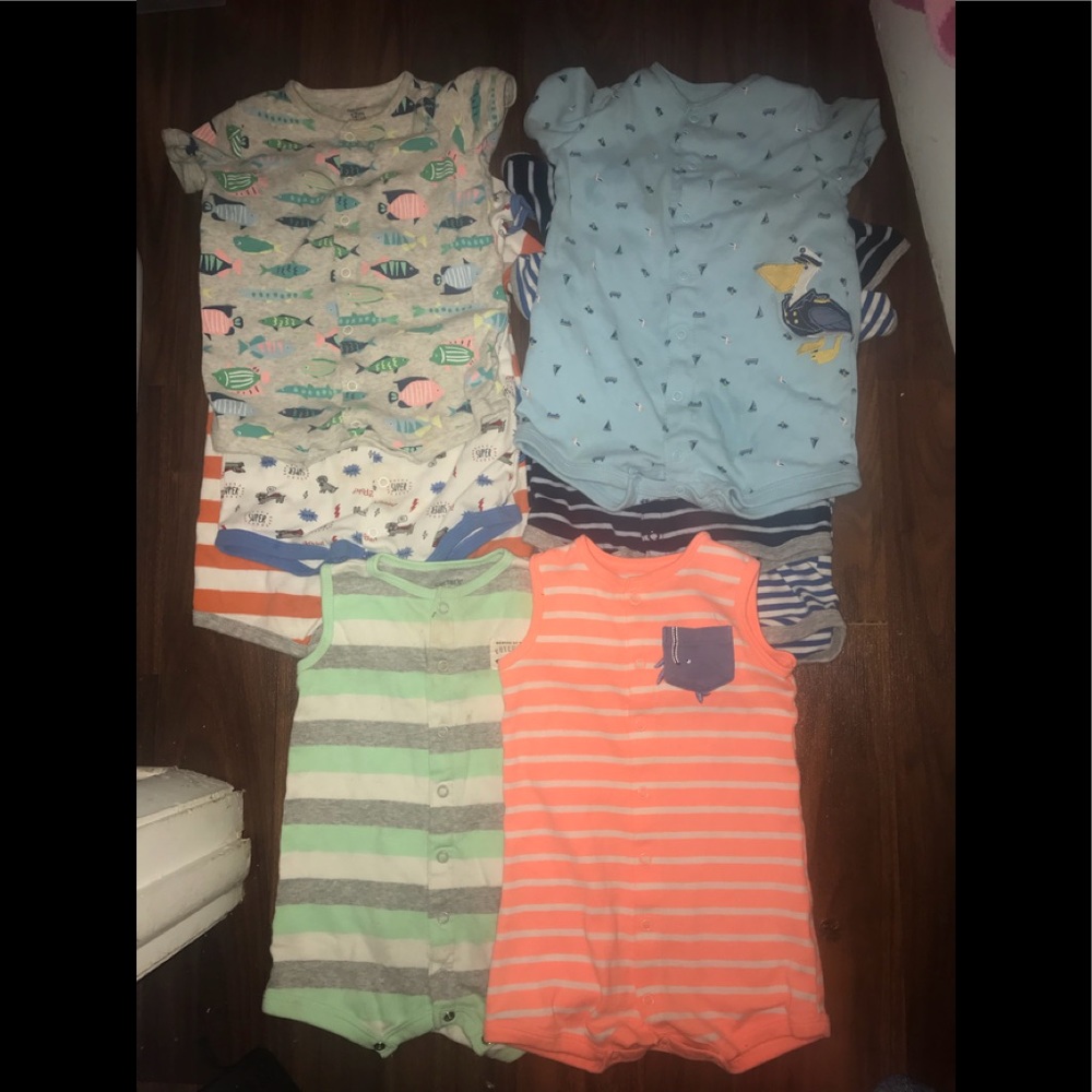 💙Boys short rompers💙